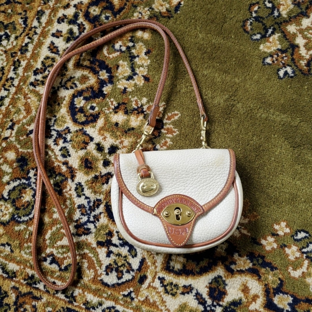 Dooney And Bourke Leather Calvary Cross Body Purse